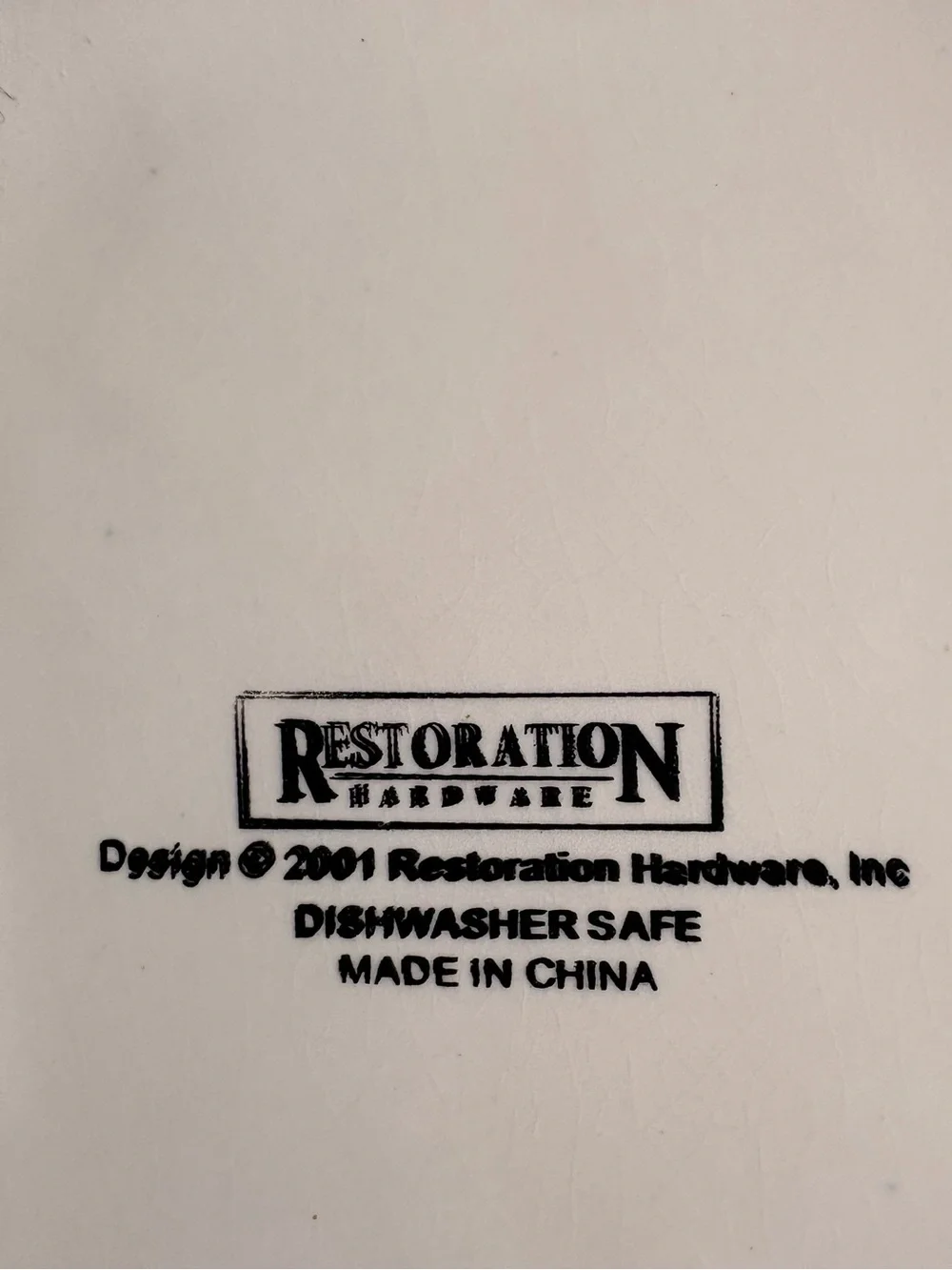 RESTORATION HARDWARE: Le Thé Pour Deux (“Tea For Two”) White Porcelain Tea Set